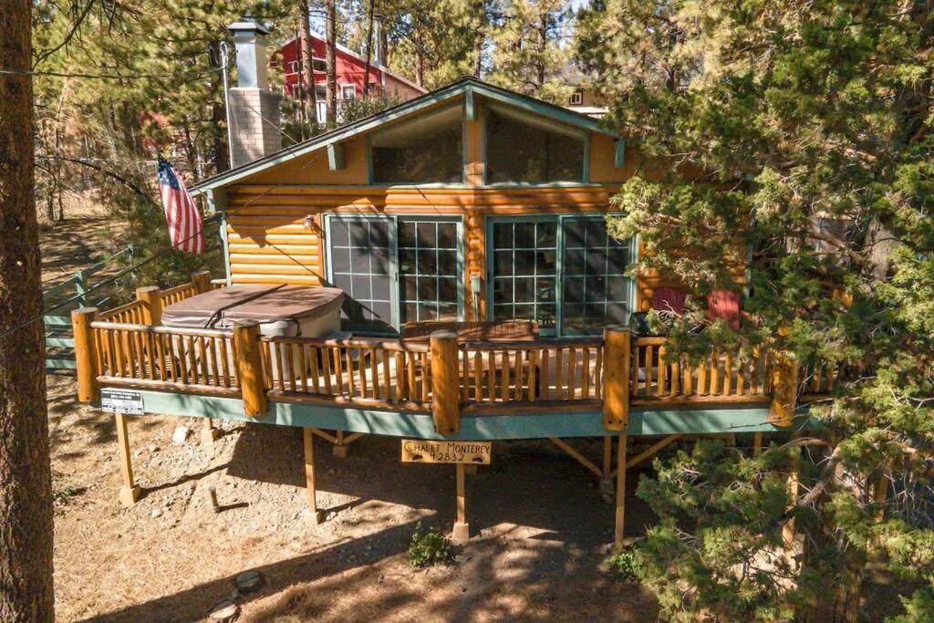 大熊湖Chalet Monterey W/Hot Tub - Big Decks/Bbq别墅 外观 照片
