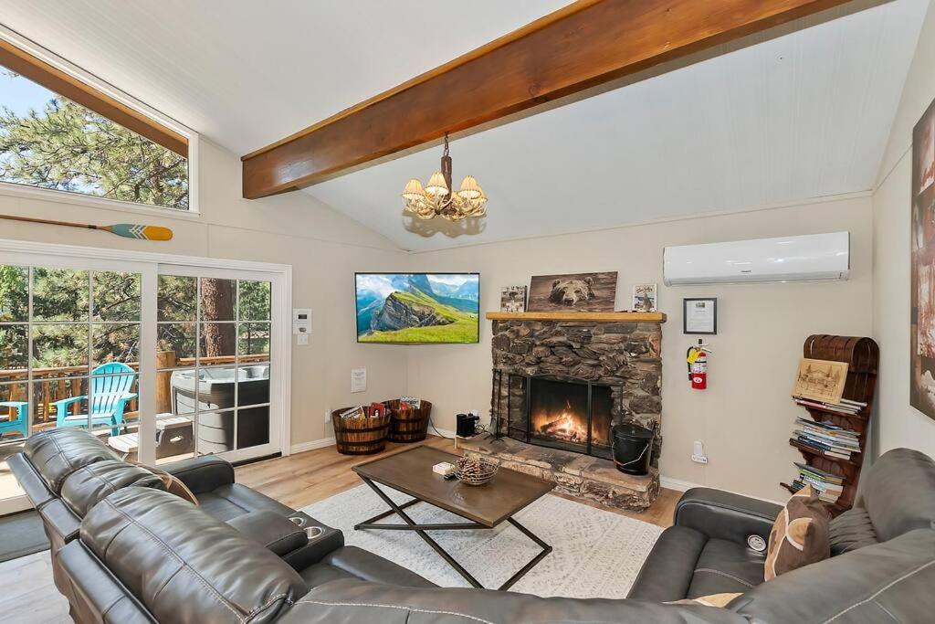大熊湖Chalet Monterey W/Hot Tub - Big Decks/Bbq别墅 外观 照片