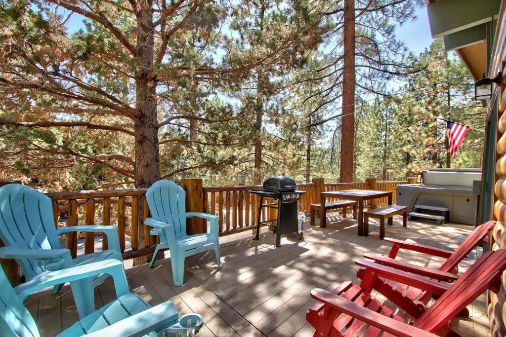 大熊湖Chalet Monterey W/Hot Tub - Big Decks/Bbq别墅 外观 照片