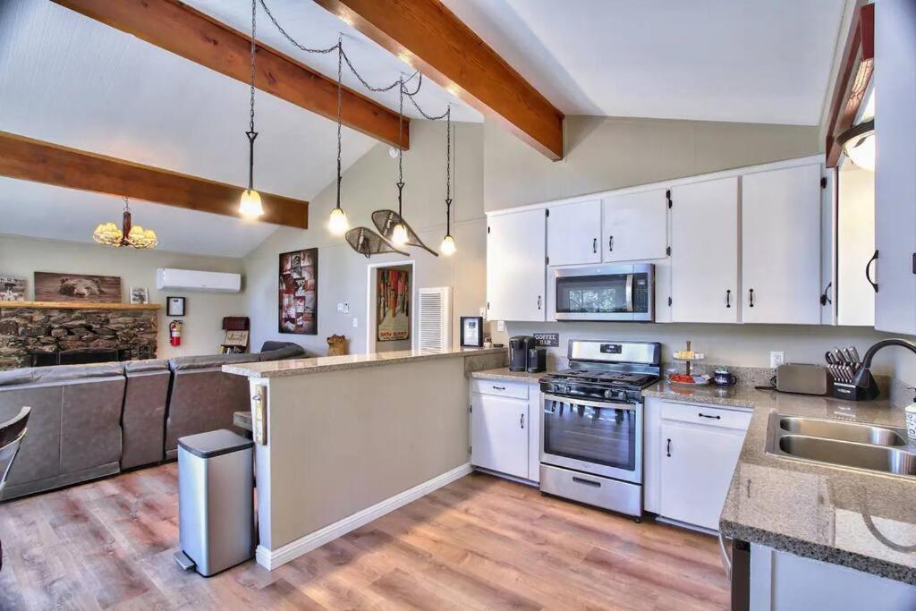大熊湖Chalet Monterey W/Hot Tub - Big Decks/Bbq别墅 外观 照片